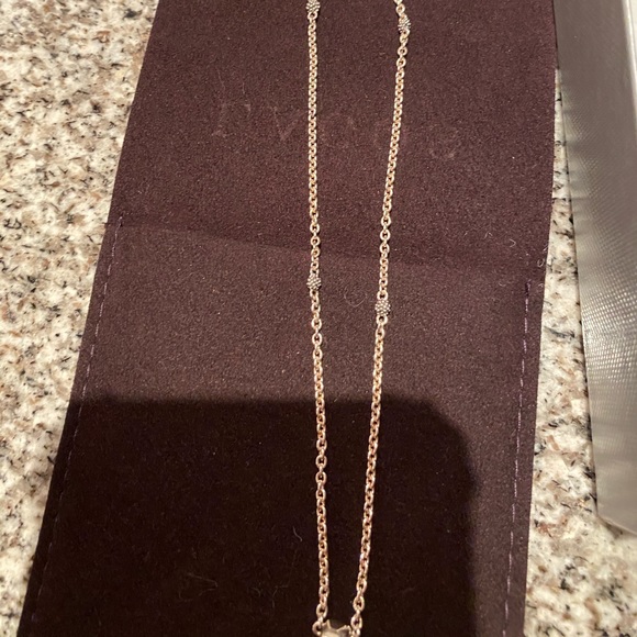 Lagos Love Knot 18mm Two Strand Station Necklace - Picture 7 of 9